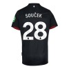 Goedkope West Ham United Soucek 28 Uitshirt 2024-25